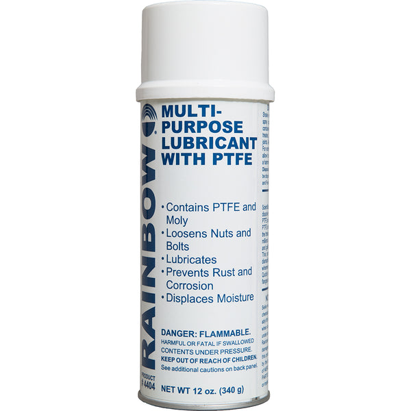 Multi-Purpose Penetrant/Lubricant w/ PTFE & Moly – Rainbow Technology