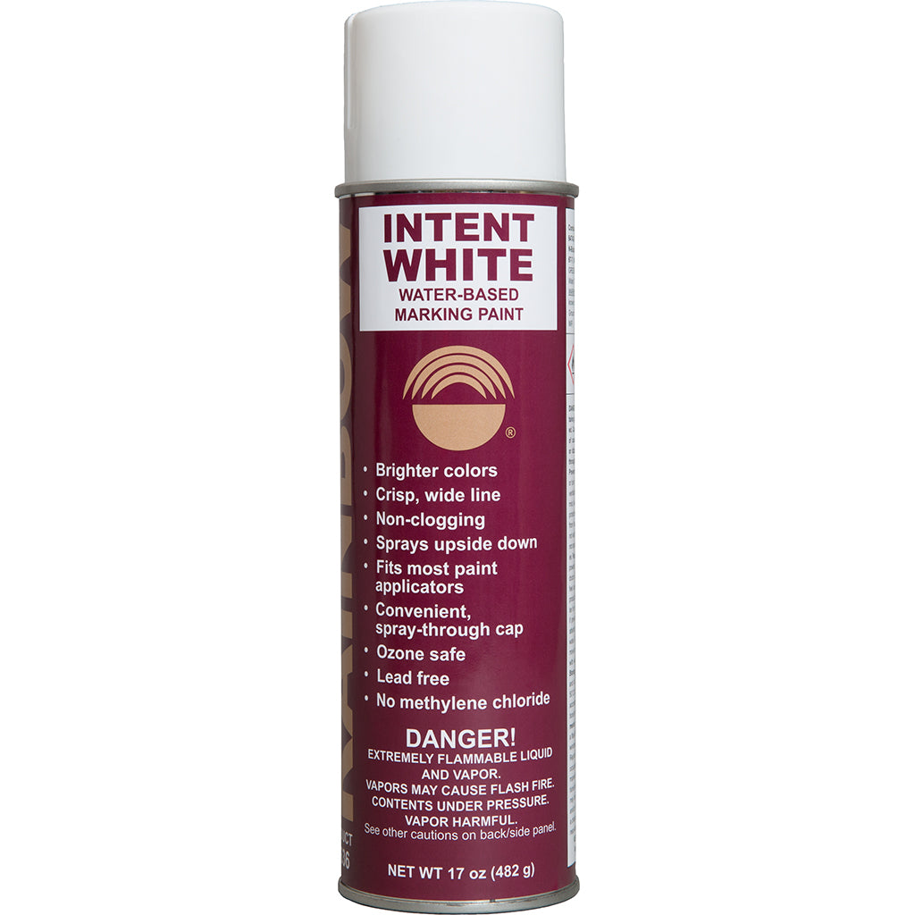 Water-Based Inverted-Tip Marking Paint Intent White
