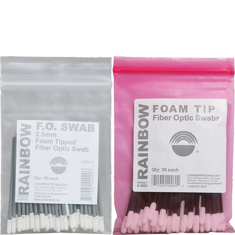 Fiber Optic Cleaning Swabs