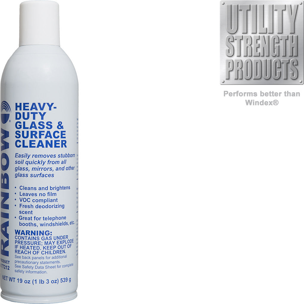Heavy-Duty Glass & Surface Cleaner Aerosol
