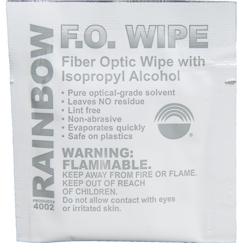 Fiber Optic Cleaning Wipe
