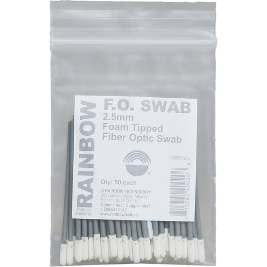 Fiber Optic Cleaning Swabs Small