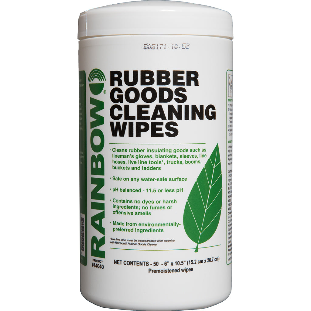 Rubber Goods Cleaning Wipes