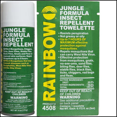 rainbow jungle formula insect repellent towelette