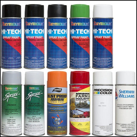 Enamel-Based Spray Paints