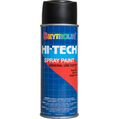 Enamel-Based Spray Paint Flat Black