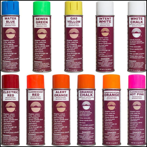 Water-Based Inverted-Tip Marking Paints