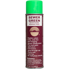 Water-Based Inverted-Tip Marking Paint Sewer Green