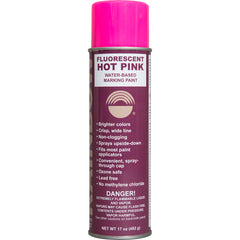 Water-Based Inverted-Tip Marking Paint Fluorescent Hot Pink