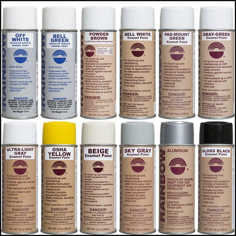 Enamel-Based Spray Paints