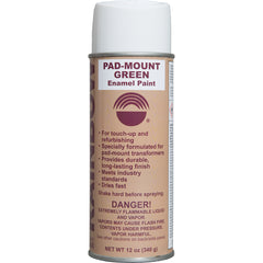 Enamel-Based Spray Paint Pad-Mount Green