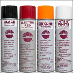 rainbow Solvent-Based Inverted-Tip Marking Paints