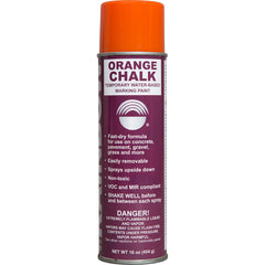 Water-Based Inverted-Tip Marking Paint Orange Chalk
