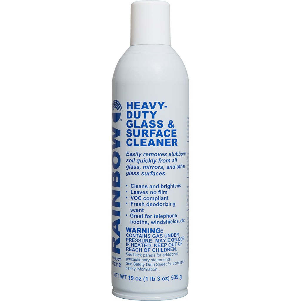 Heavy-Duty Glass & Surface Cleaner Aerosol Can