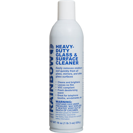 Heavy-Duty Glass & Surface Cleaner Aerosol Can