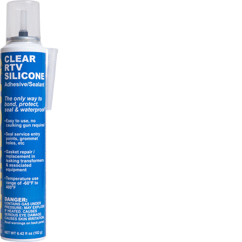 Clear RTV Silicone Adhesive/Sealant