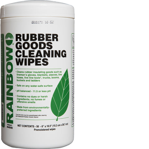 Rubber Goods Cleaning Wipes