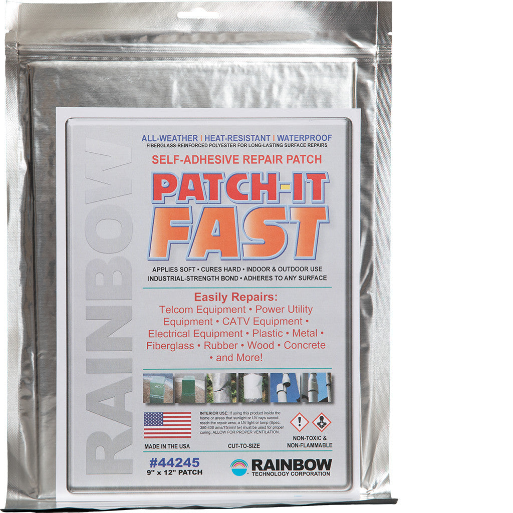 PATCHIT® FR™ Fire-Retardant Heat Seal Mending Patches