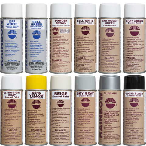 Enamel-Based Spray Paints